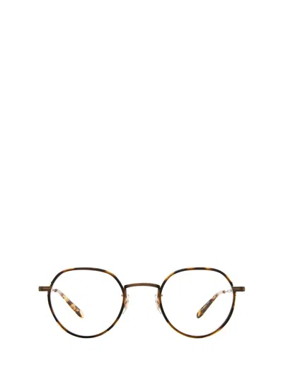 Shop Garrett Leight Eyeglasses In Tortoise-antique Gold