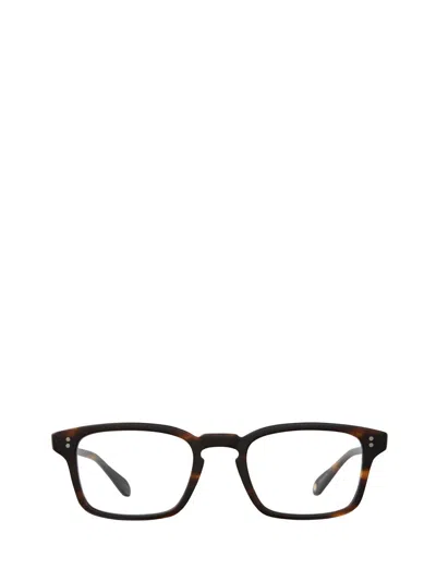 Shop Garrett Leight Eyeglasses In Matte Coffee Tortoise