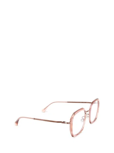 Shop Mykita Eyeglasses In A52-purple Bronze/melrose