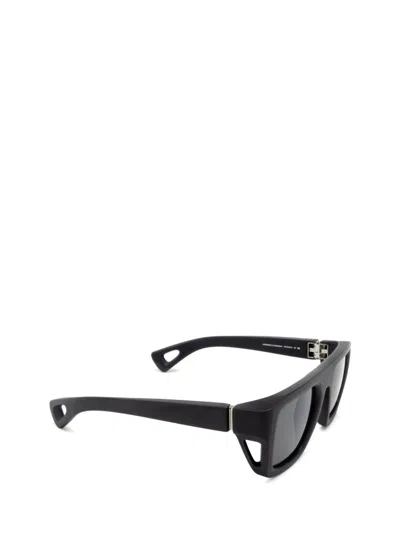 Shop Mykita Sunglasses In Md1-pitch Black