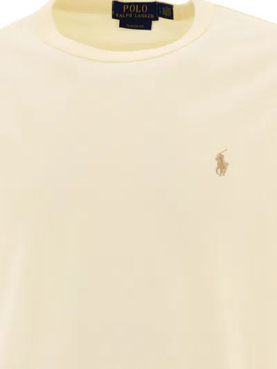 Shop Polo Ralph Lauren "pony" T-shirt In White