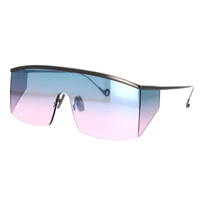 Shop Eyepetizer Sunglasses In Gunmetal