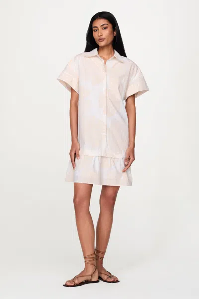 Marie Oliver Athena Camp Dress In White In Athena