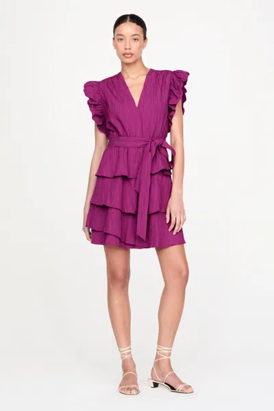 Marie Oliver Jazleen Dress In Berry In Berry