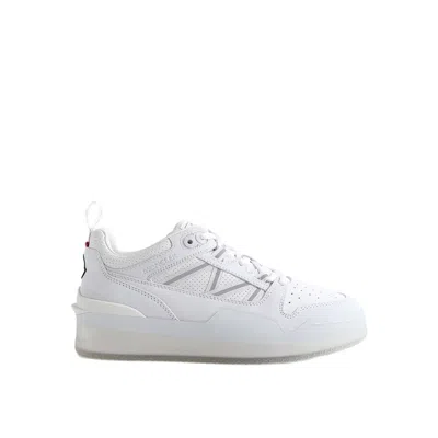 Shop Moncler Pivot Low-top Sneakers In White