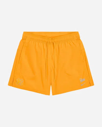 Shop Nike Patta Running Team Shorts Sundial In Yellow