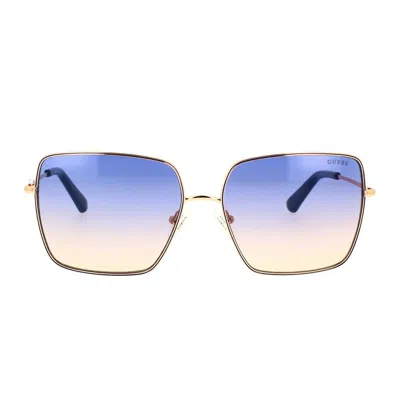 Shop Guess Sunglasses In Rosé Gold
