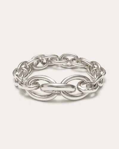 Shop Ramy Brook Morgan Link Bracelet In Silver