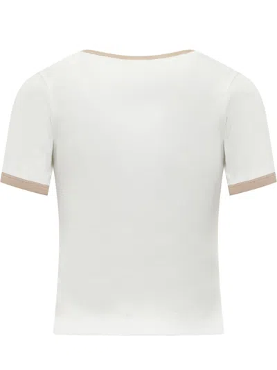 Shop Courrèges T-shirts In White