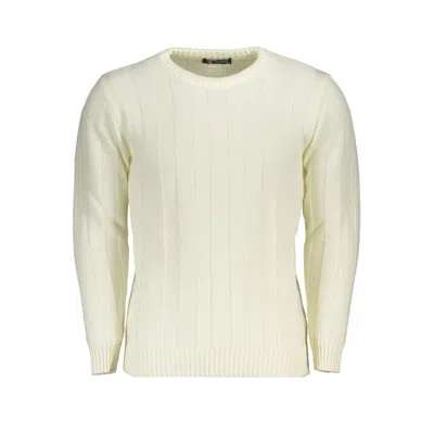 Shop U.s. Grand Polo U. S. Grand Polo Fabric Men's Sweater In White