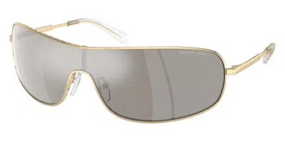 Shop Michael Kors Women's Aix 38mm Light Sunglasses Mk1139-10146g-38 In Gold
