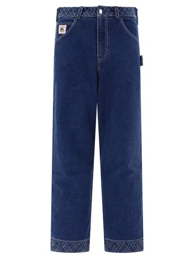 Shop Bode "knolly Brook" Jeans In Blue