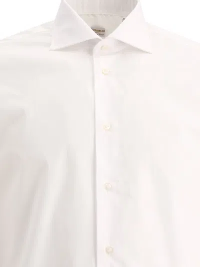 Shop Borriello Classic Shirt In White