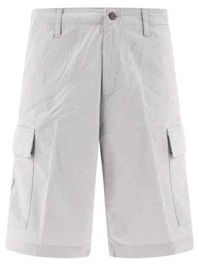 Shop Carhartt Wip "regular Cargo" Shorts In Grey
