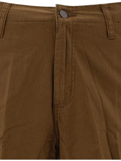 Shop Carhartt Wip "regular Cargo" Shorts In Brown