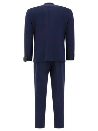Shop Hugo Boss "huge" Suit In Blue