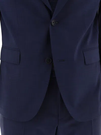 Shop Hugo Boss "huge" Suit In Blue