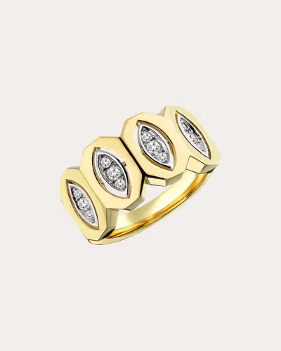 Shop Melis Goral Women's Hype Ring In Gold