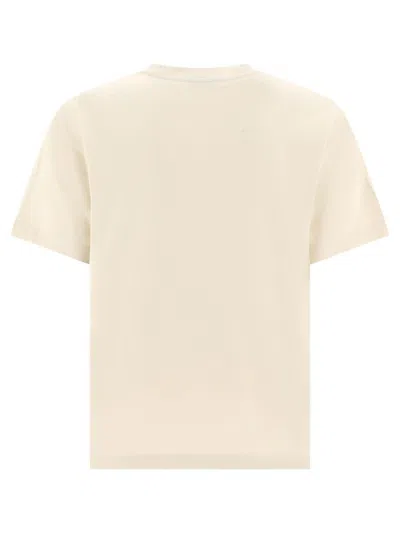 Shop Burberry Printed T-shirt In Beige