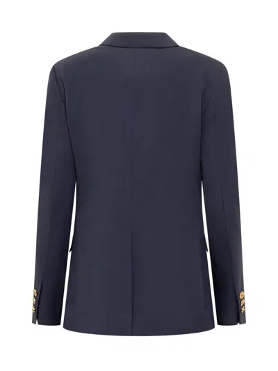 Shop Versace Informal Jacket In Blue