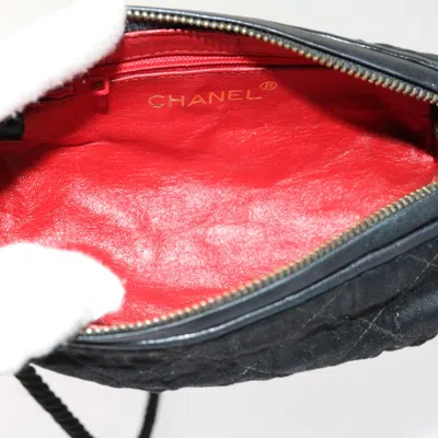 Pre-owned Chanel Black Synthetic Shoulder Bag ()