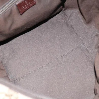 Shop Gucci Sherry Beige Canvas Tote Bag ()