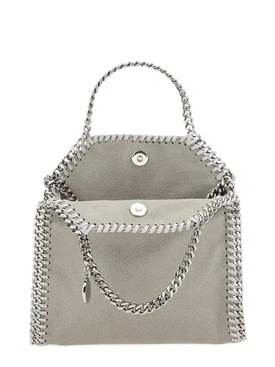 Shop Stella Mccartney Falabella Tiny Bag In Grey