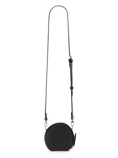 Shop Vivienne Westwood Mini Round Shoulder Bag In Black