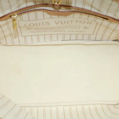 Pre-owned Louis Vuitton Neverfull Pm Beige Canvas Tote Bag ()