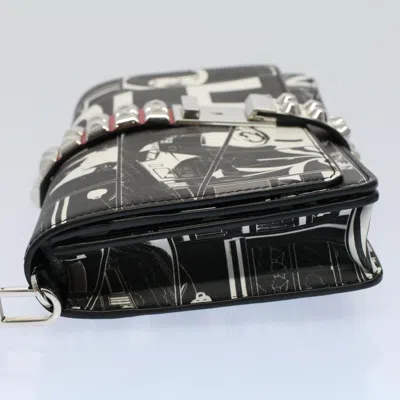Shop Prada Black Leather Clutch Bag ()
