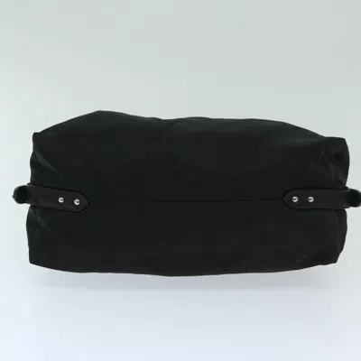 Shop Prada Saffiano Black Synthetic Shoulder Bag ()