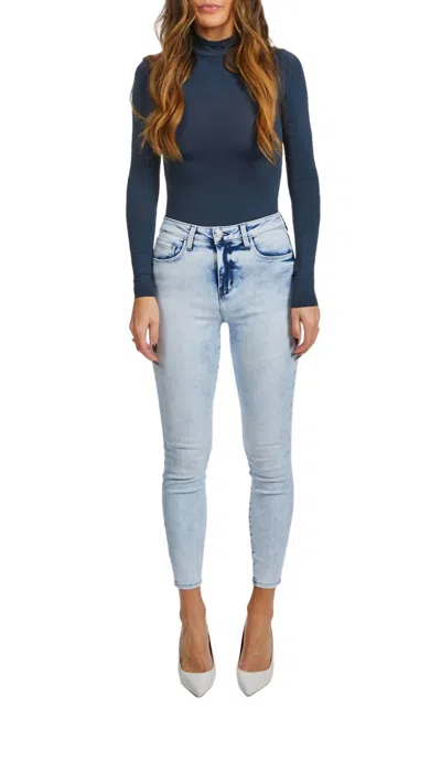 Shop L Agence Margot Skinny Jeans In Celestial In Blue