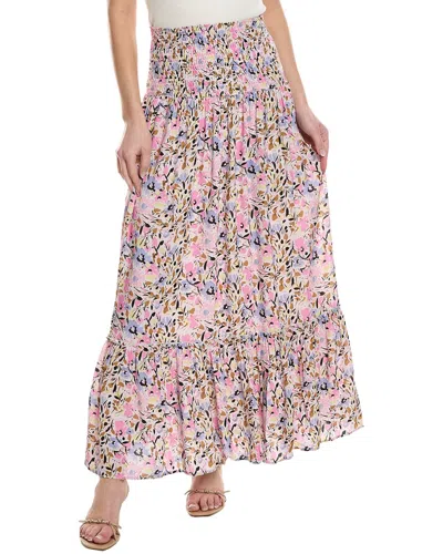 Shop Saltwater Luxe Convertible Maxi Skirt In Pink