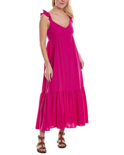 Shop Saltwater Luxe Tank Maxi Dress In Pink