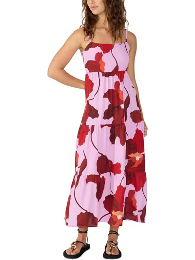 Shop Sanctuary Womens Cut-out Back Long Maxi Dress In Pink