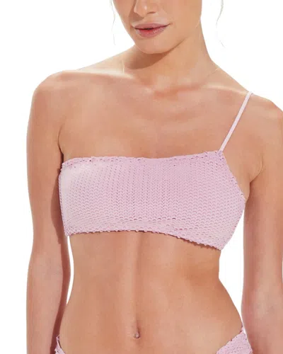 Shop Vix Scales Ana Top In Pink