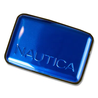 Shop Nautica Mens Logo Security Wallet In Multi
