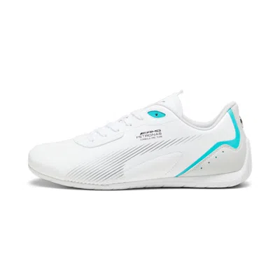 Shop Puma Men's Mercedes-amg Petronas F1 Neo Cat 2.0 Driving Shoes In White