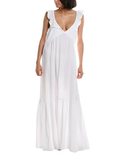 Shop Lamade La Made Gauze Maxi Dress In White