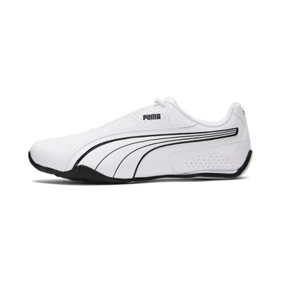 Shop Puma Men's Redon Bungee Shoes In White