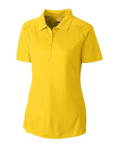 Shop Cutter & Buck Ladies' Cb Drytec Northgate Polo Shirt In Yellow