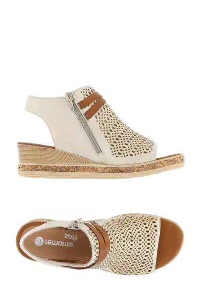 Shop Rieker Jerilyn Sandals In Muschel/cayenne In White