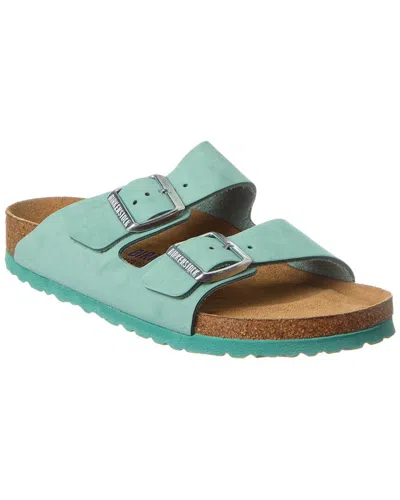 Shop Birkenstock Arizona Bs Narrow Fit Leather Sandal In Blue