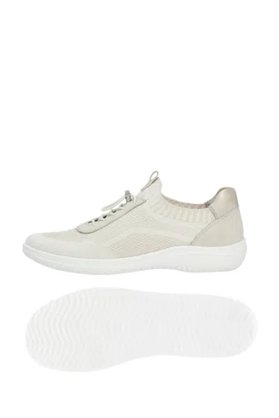 Shop Rieker Louann Sneaker In Vanilla/weiss In White