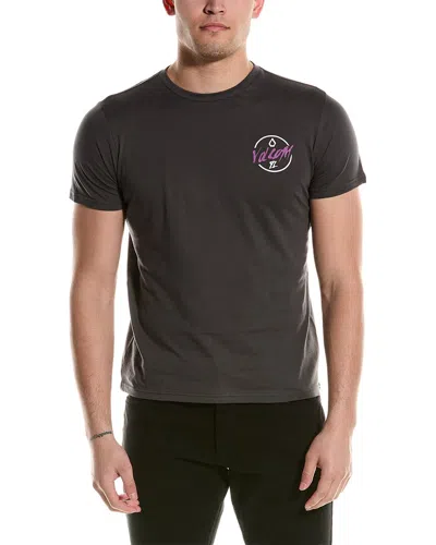 Shop Volcom Born To Chase Modern Fit T-shirt In Black