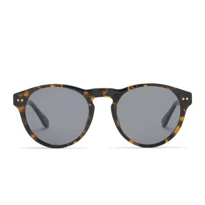 Shop Diff Unisex Cody Sunglasses In Shadow Tortoise Grey In Brown