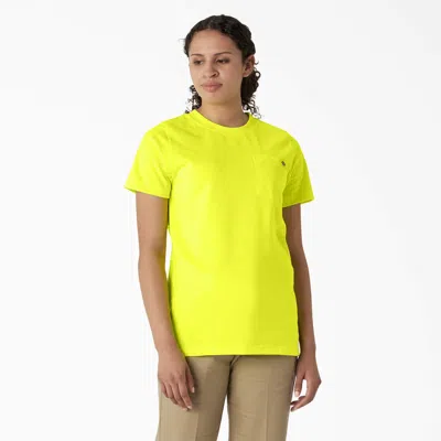 Shop Dickies Women's Short Sleeve Heavyweight T-shirt In Yellow