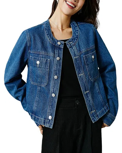 Shop Onebuye Jacket In Blue