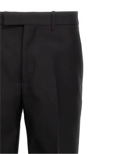 Shop Burberry Tailored Trousers Pants Black
