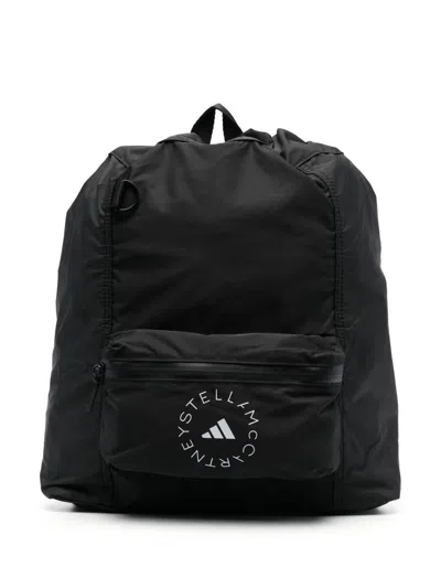 Shop Adidas By Stella Mccartney Shoulder Bags In Black
